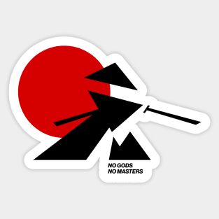 Ronin Warrior / Samurai T-Shirt Sticker